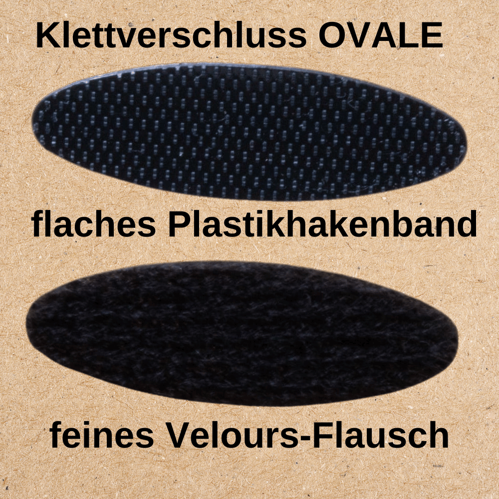 Klettverschluss Ovale