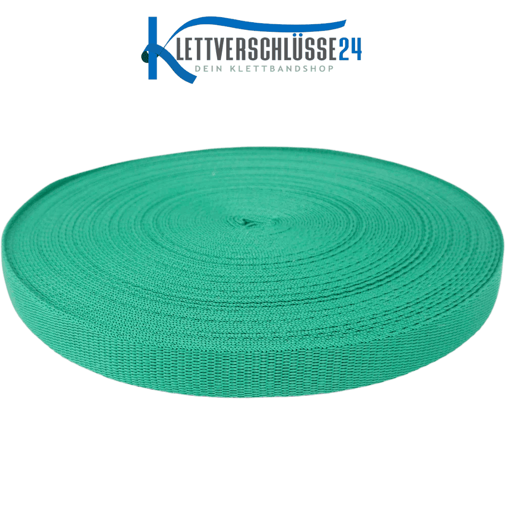 Gurtband Polypropylen grün
