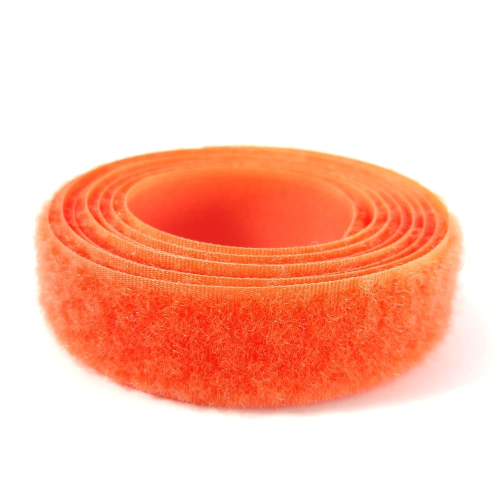 Klettverschlüsse zum Aufnähen orange